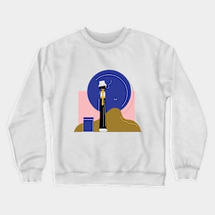 Cigarette situation Crewneck Sweatshirt